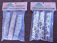 Assorted Smudge Wand packs.